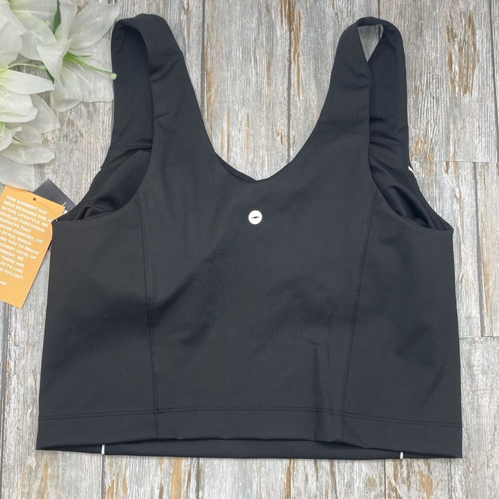 Women's Active Sports Piped Bra Tank Top & Leggings 2-Piece Size L - Picture 3 of 14